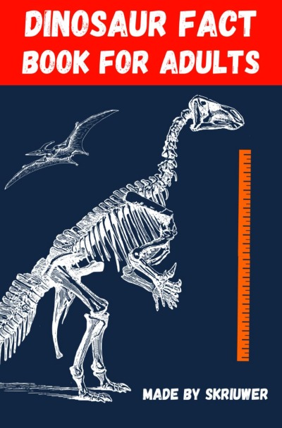 'Cover von Dinosaur Fact Book for Adults'-Cover