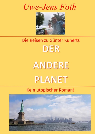 'Cover von Die Reisen zu Günter Kunerts DER ANDERE PLANET'-Cover