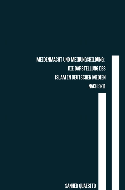 'Cover von Der Islam in der deutschen Presse nach den Terroranschlägen von 9/11'-Cover