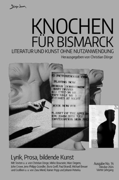 'Cover von Knochen für Bismarck No. 14 – Literatur und Kunst ohne Nutzanwendung'-Cover