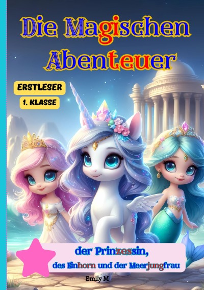 'Cover von Die Magischen Abenteuer  der Prinzessin, des Einhorns und der Meerjungfrau'-Cover