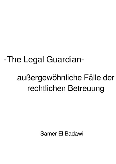 'Cover von The Legal Guardian'-Cover