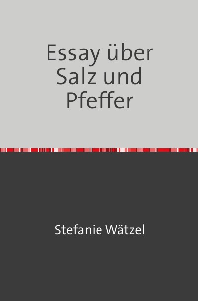 'Cover von Essay über Salz und Pfeffer'-Cover