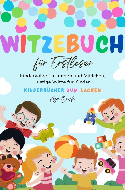 'Cover von Witzebuch für Erstleser: Kinderwitze für Jungen und Mädchen, lustige Witze für Kinder, Kinderbücher zum Lachen'-Cover