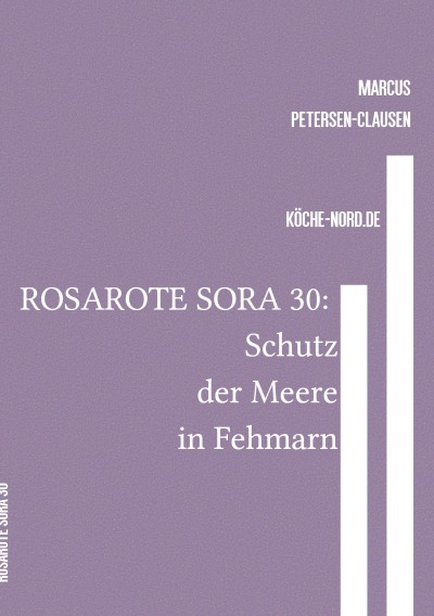 'Cover von ROSAROTE SORA 30: Schutz der Meere in Fehmarn'-Cover