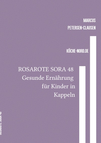 'Cover von ROSAROTE SORA 48 Gesunde Ernährung für Kinder in Kappeln'-Cover