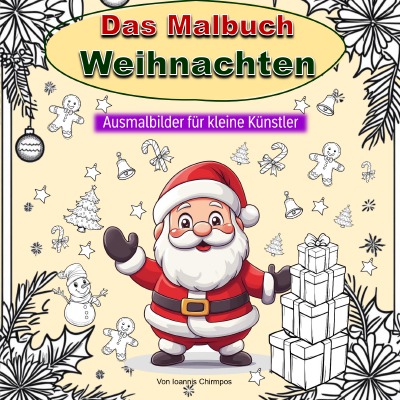 'Cover von Das Malbuch – Weihnachten'-Cover