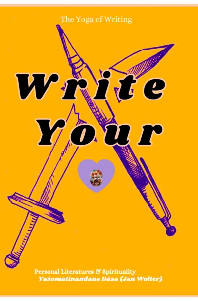 'Cover von Yoga of Writing'-Cover