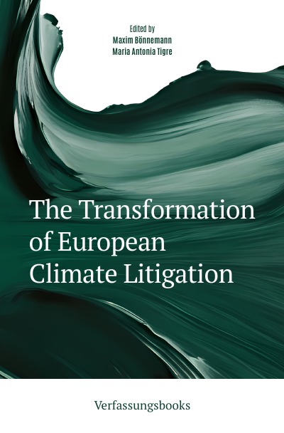 'Cover von The Transformation of European Climate Litigation'-Cover