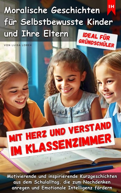 'Cover von Mit Herz und Verstand im Klassenzimmer – Moralische Geschichten für Selbstbewuste Kinder und Eltern'-Cover