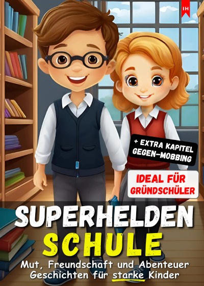 'Cover von Superhelden Schule: Mut, Freundschaft und Abenteuer Geschichten für starke Kinder'-Cover