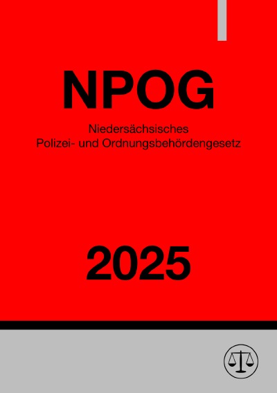 'Cover von Niedersächsisches Polizei- und Ordnungsbehördengesetz – NPOG 2025'-Cover