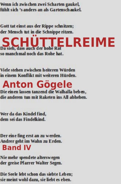 'Cover von Schüttelreime'-Cover