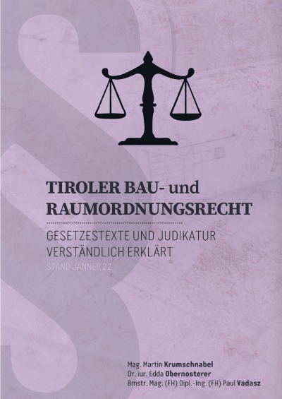 'Cover von Tiroler Bau- und Raumordnungsrechtes'-Cover