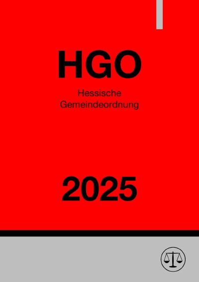 'Cover von Hessische Gemeindeordnung – HGO 2025'-Cover