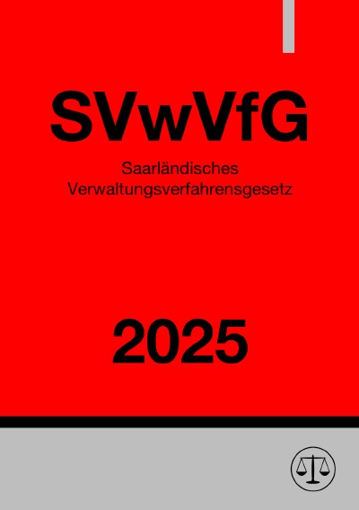 'Cover von Saarländisches Verwaltungsverfahrensgesetz – SVwVfG 2025'-Cover