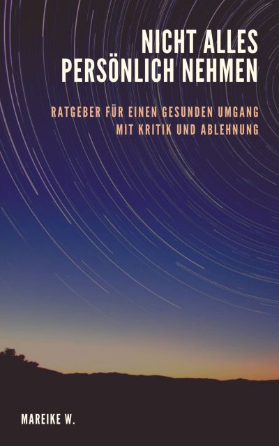 'Cover von Nicht alles persönlich nehmen'-Cover