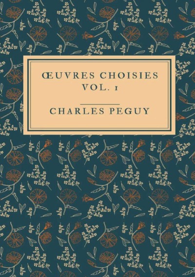 'Cover von ŒUVRES CHOISIES Vol. 1'-Cover