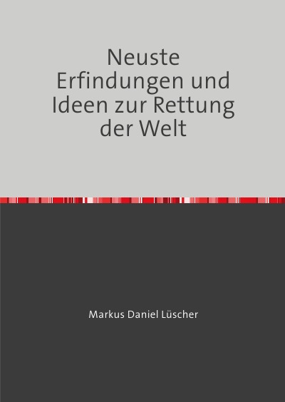 'Cover von Erfindungen und Ideen zur Rettung der Welt'-Cover