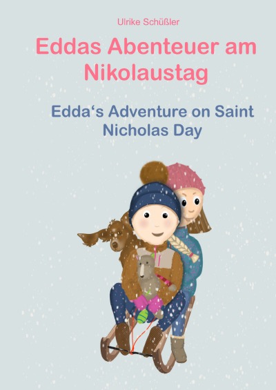 'Cover von Eddas Abenteuer am Nikolaustag / Edda‘s Adventure on Saint Nicholas Day'-Cover