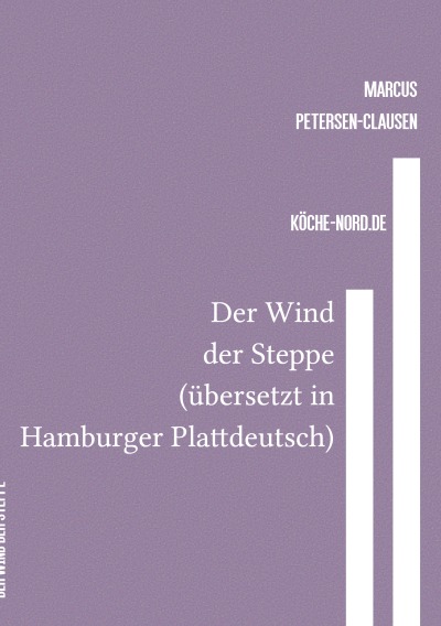 'Cover von Der Wind der Steppe (übersetzt in Hamburger Plattdeutsch)'-Cover