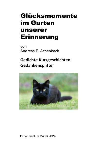 'Cover von Glücksmomente im Garten unserer Erinnerung'-Cover