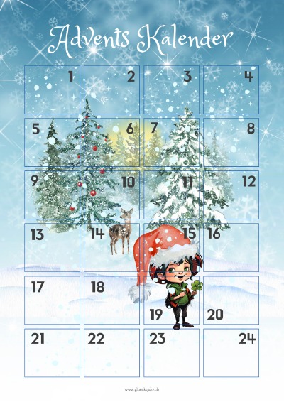 'Cover von Advents Glück Kalender'-Cover