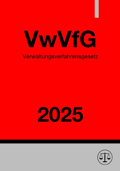 'Cover von Verwaltungsverfahrensgesetz – VwVfG 2025'-Cover