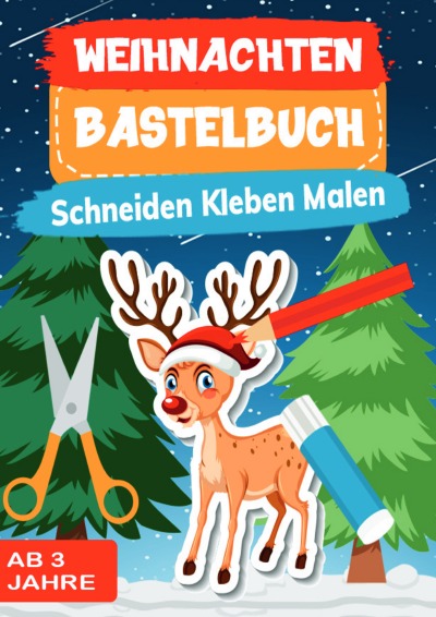 'Cover von Weihnachten Bastelbuch'-Cover