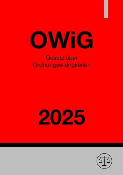 'Cover von Gesetz über Ordnungswidrigkeiten – OWiG 2025'-Cover