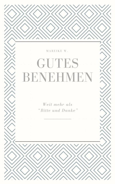 'Cover von Gutes Benehmen'-Cover