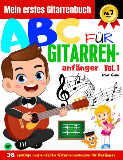 'Cover von ABC Für Gitarren-Anfänger Vol.1'-Cover