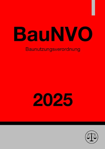 'Cover von Baunutzungsverordnung – BauNVO 2025'-Cover