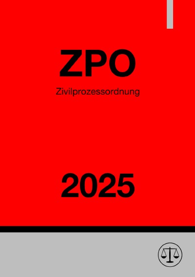 'Cover von Zivilprozessordnung – ZPO 2025'-Cover