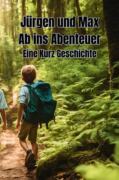 'Cover von Jürgen und Max Ab ins Abenteuer  Eine Kurz Geschichte'-Cover