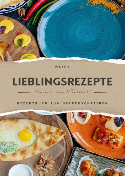 'Cover von Meine Lieblingsrezepte – Rezeptbuch zum Selberschreiben'-Cover