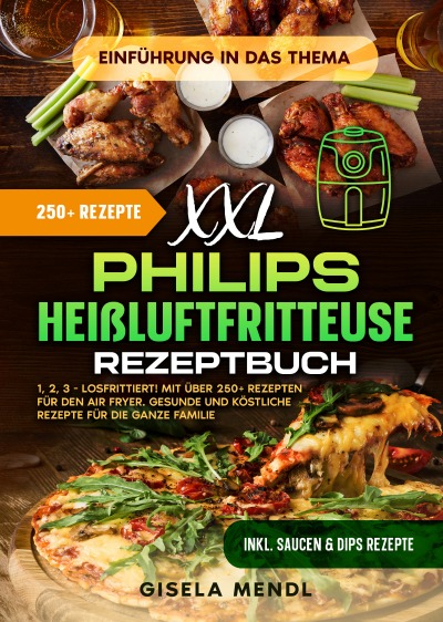 'Cover von XXL Philips Heißluftfritteuse Rezeptbuch'-Cover