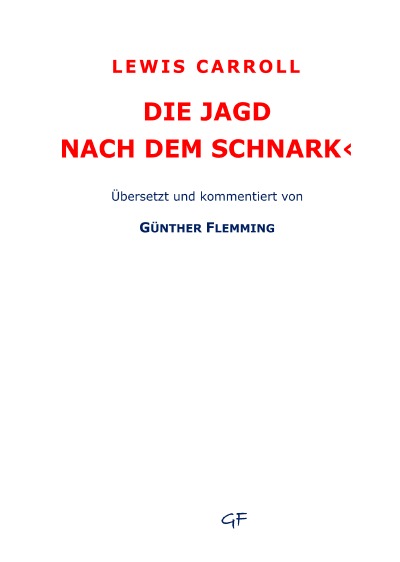 'Cover von Lewis Carroll: Die Jagd nach dem Schnark'-Cover