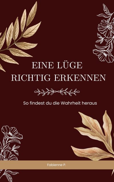 'Cover von Eine Lüge richtig erkennen'-Cover