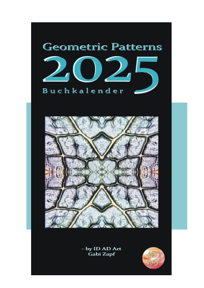 'Cover von GEOMETRIC PATTERNS Buchkalender 2025 – by ID AD Art'-Cover