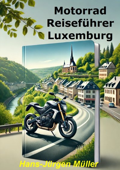 'Cover von Motorrad Reiseführer Luxemburg'-Cover