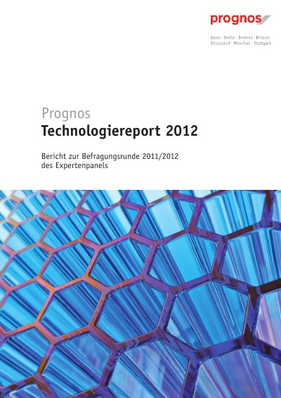 'Cover von Prognos Technologiereport 2012'-Cover