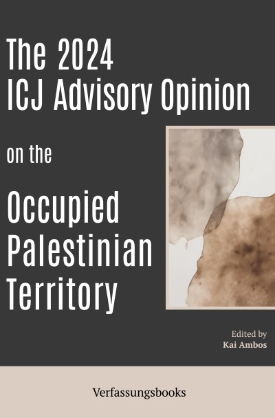 'Cover von The 2024 ICJ Advisory Opinion on the Occupied Palestinian Territory'-Cover