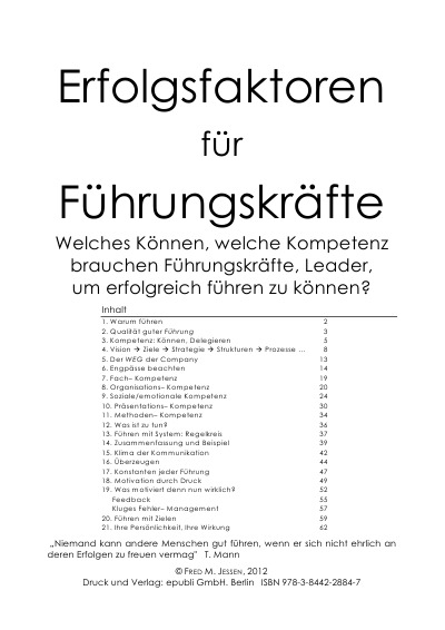 'Cover von Erfolgsfaktoren für FK'-Cover