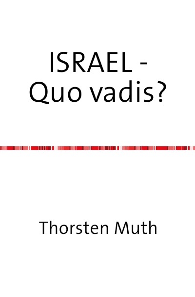 'Cover von ISRAEL – Quo vadis?'-Cover