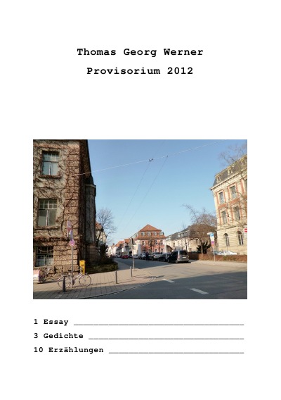 'Cover von Provisorium 2012'-Cover