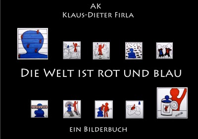 'Cover von DIE WELT IST ROT UND BLAU'-Cover