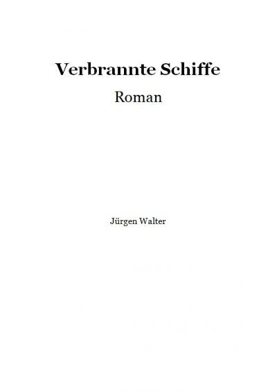 'Cover von Verbrannte Schiffe'-Cover