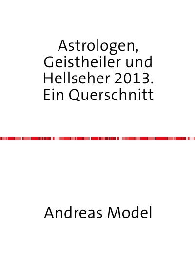 'Cover von Astrologen, Geistheiler und Hellseher 2013.   Ein Querschnitt'-Cover