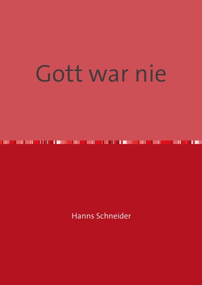 'Cover von Gott war nie'-Cover